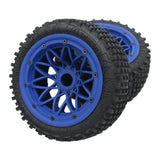 Rear 5B Pin Tyres Mounted