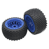 Rear 5B Pin Tyres Mounted