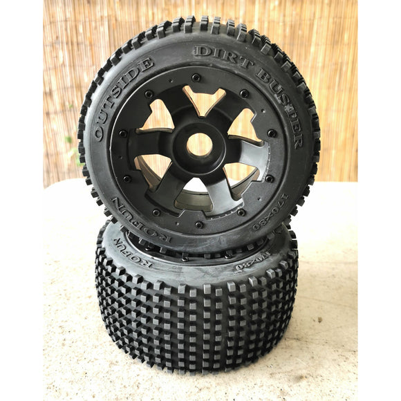 * New & Improved Dirtbuster Rear Mounted Tyre Set