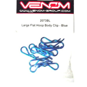 Blue Alloy Large Body Clips